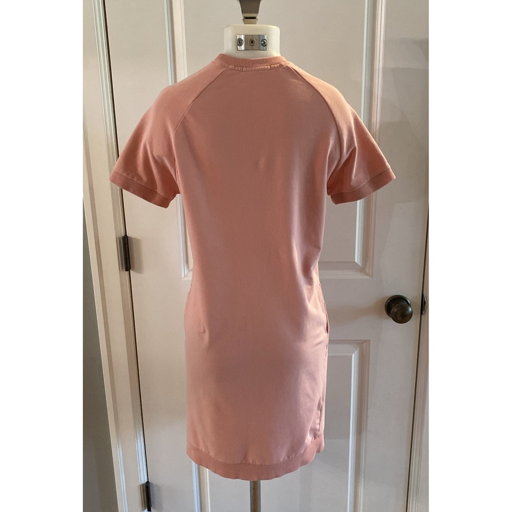 MARINE LAYER Dress Cassidy Wash Pink Raglan Cotton Sweatshirt Pullover Beach XS - Picture 6 of 10